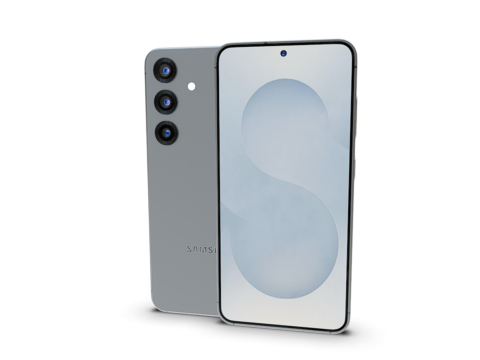 Samsung Galaxy S25 Prata Modelo 3D