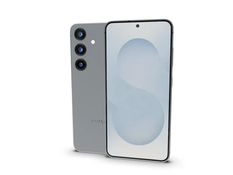 Samsung Galaxy S25 Silver 3D Model
