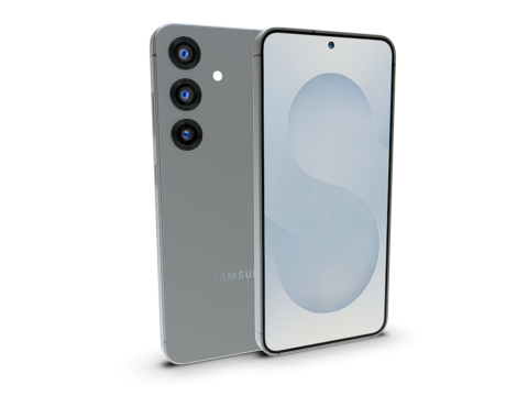 Samsung Galaxy S25 Silver 3D Model