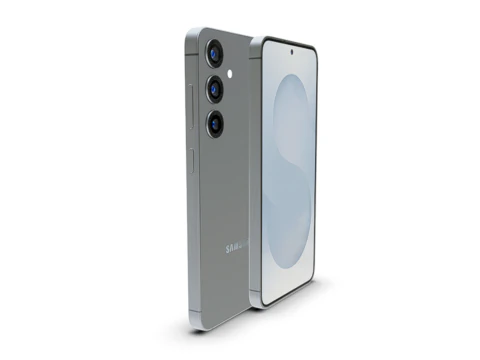 Samsung Galaxy S25 Silver 3D Model