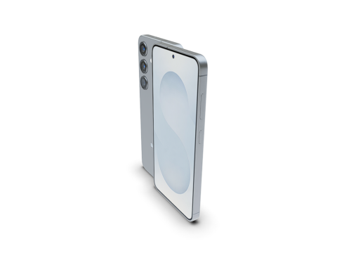Samsung Galaxy S25 Silver 3D Model
