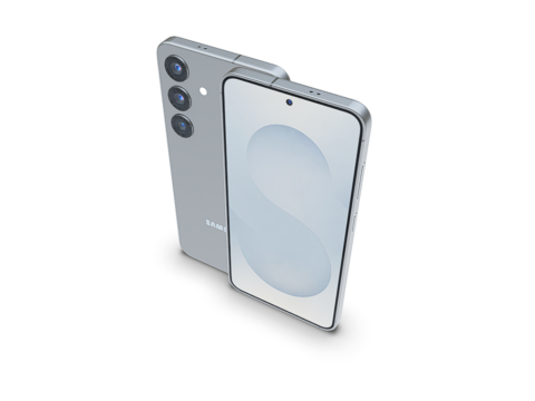 Samsung Galaxy S25 Silver 3D Model
