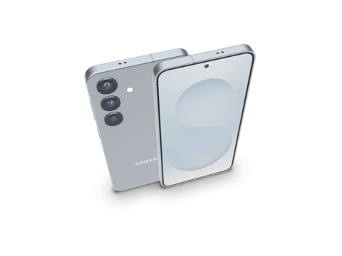 Samsung Galaxy S25 Silver 3D Model