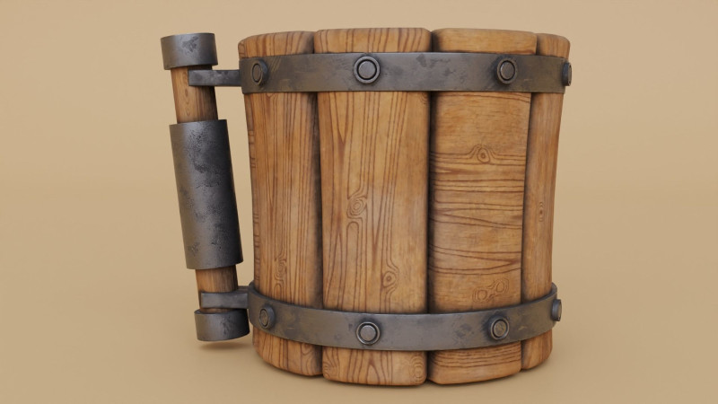 Viking-mok 3D Model .c4d .max .obj .3ds .fbx .stl .blend 