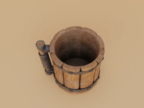 Viking Mug 3D Model