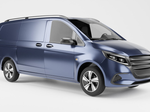 Mercedes Benz Vito Panel Van L2 3D Model