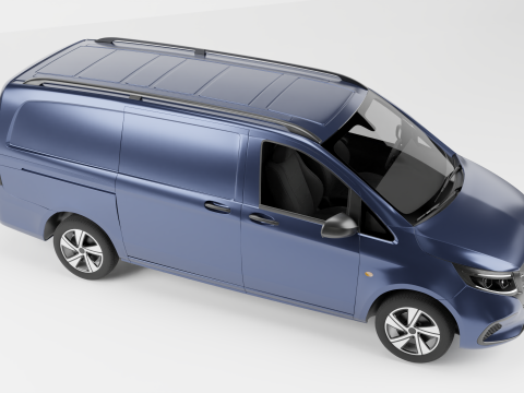 Mercedes Benz Vito Panel Van L2 3D Model