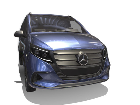 Mercedes Benz Vito Panel Van L2 3D Model