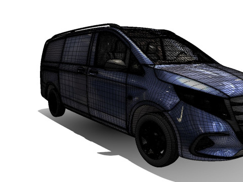 Mercedes Benz Vito Panel Van L2 3D Model