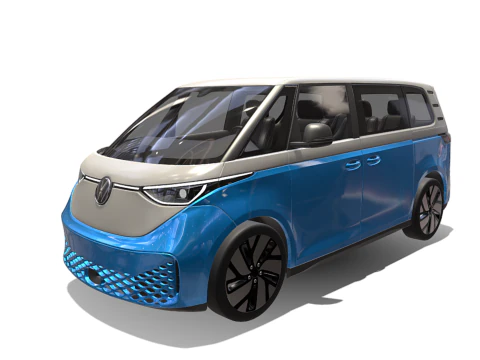 Buzz dotyczący Volkswagena Model 3D