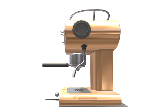M&aacute;quina de caf&eacute; Modelo 3D