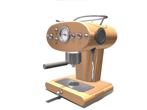 M&aacute;quina de caf&eacute; Modelo 3D