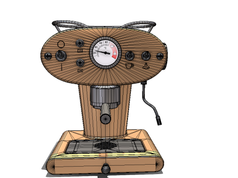 M&aacute;quina de caf&eacute; Modelo 3D
