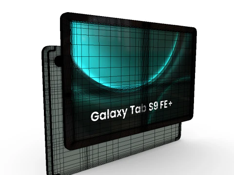 Galaxy Tab S9 FE Plus 3D Model