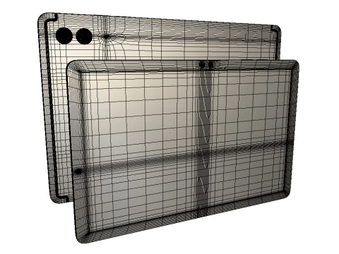Galaxy Tab S9 FE Plus 3D Model