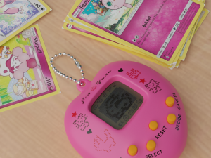 Tamagochi Pink Handheld Toy 3D Модель