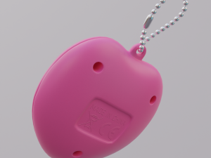 Tamagochi Pink Handheld Toy 3D Модель