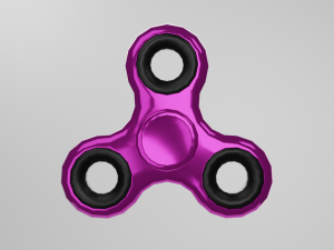 Animation fidget spinner Modèle 3D