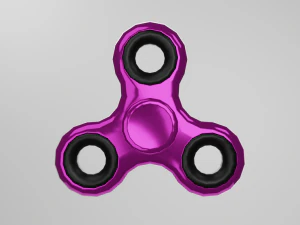 Animation fidget spinner 3D Model