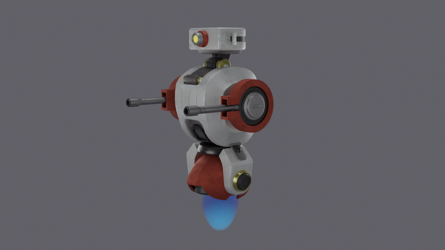 Robot robot Overwatch Modèle 3D .c4d .max .obj .3ds .fbx .stl .blend 