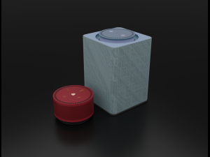 Loudspeakers Alice voice assistant 3D Model