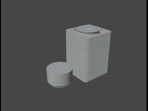 Loudspeakers Alice voice assistant 3D Модель