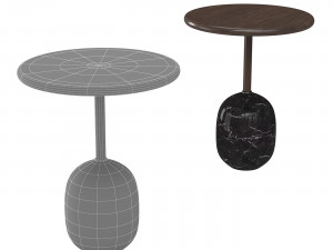 Bottini Marble Coffee Table 3D 模型