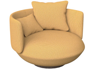 Baixa Lounge Chair 3D Модель