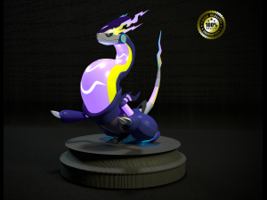 Pokemon Miraidon Pokemon Violet 3D Print Model