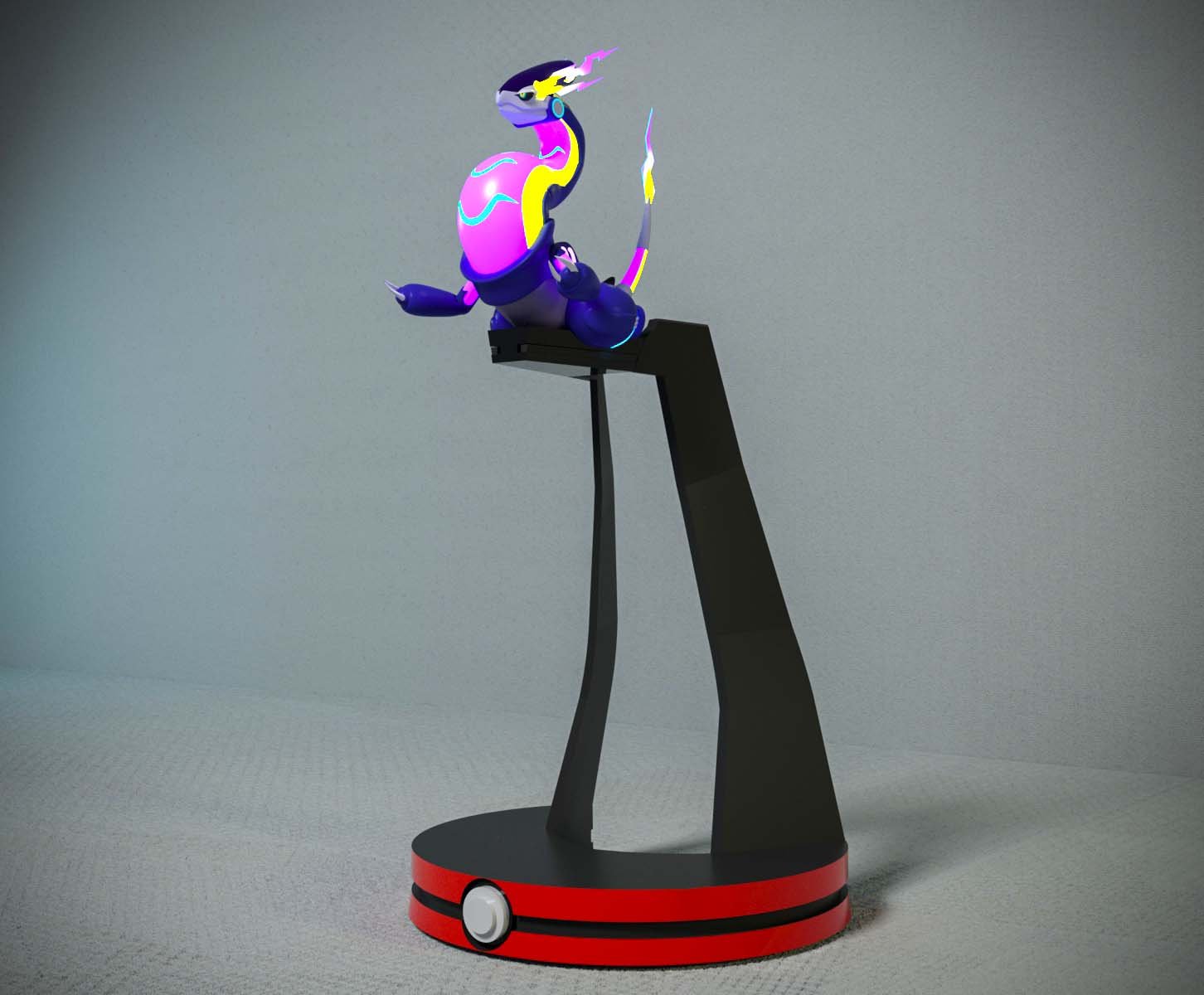 Pokemon Miraidon Pokemon Violet 3D Print Model in Other 3DExport