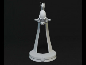 Headphone stand Pokemon violet MIRAIDON 3D 打印模型