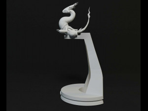 Headphone stand Pokemon violet MIRAIDON 3D 打印模型