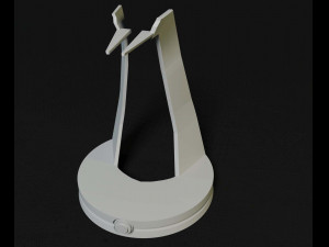 Headphone stand Pokemon violet MIRAIDON 3D 打印模型