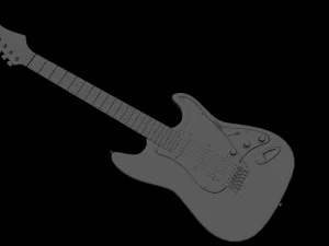 Chitarra 3D Model