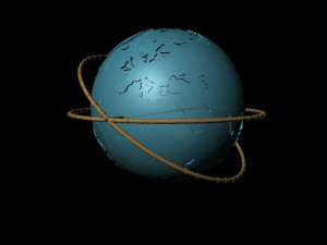 Mappamondo 3D Model
