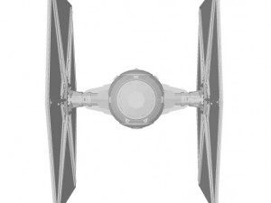 Star Wars Tie Fighter High Quality 3D Model