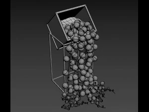 Succulent senecio rowleyanus 3D Model