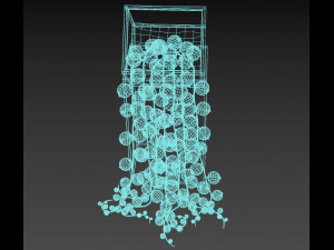 Succulent senecio rowleyanus 3D मॉडल