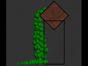 Succulent senecio rowleyanus 3D Model