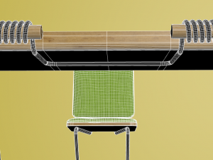 Modern table with chair 3D Модель
