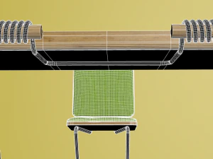 Modern table with chair 3D Model