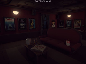Horror modular House - Asset Low-poly Modèle 3D