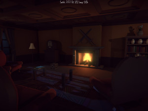 Horror modular House - Asset Low-poly Modèle 3D