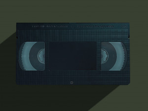 3D VHS - HighPoly and LowPoly version 3D Model