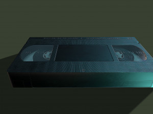 3D VHS - HighPoly and LowPoly version Modelo 3D
