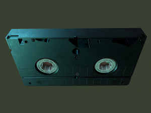 3D VHS - HighPoly and LowPoly version Modelo 3D