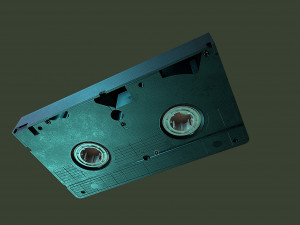 3D VHS - HighPoly and LowPoly version Modelo 3D