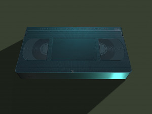 3D VHS - HighPoly and LowPoly version Modelo 3D