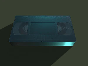 3D VHS - HighPoly and LowPoly version 3D Model