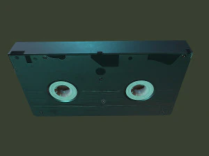 3D VHS - HighPoly and LowPoly version 3D Model
